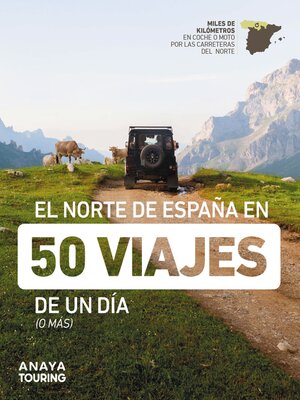 cover image of El norte de España en 50 viajes de un día